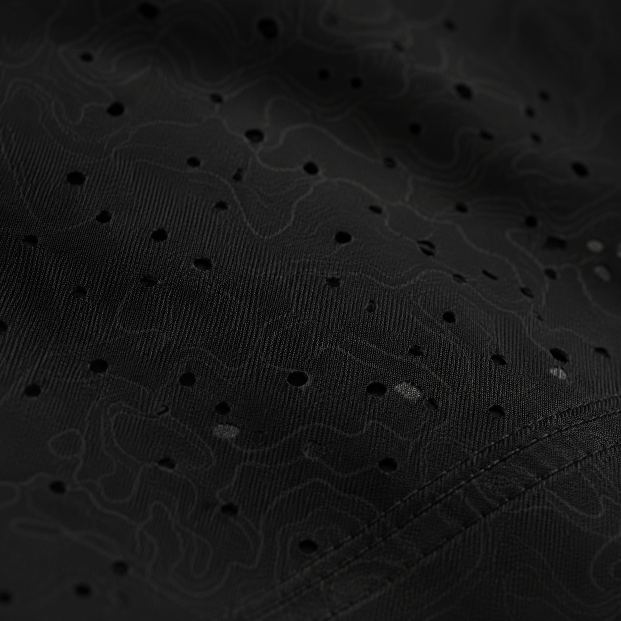 Breathable laser-cut ventilation